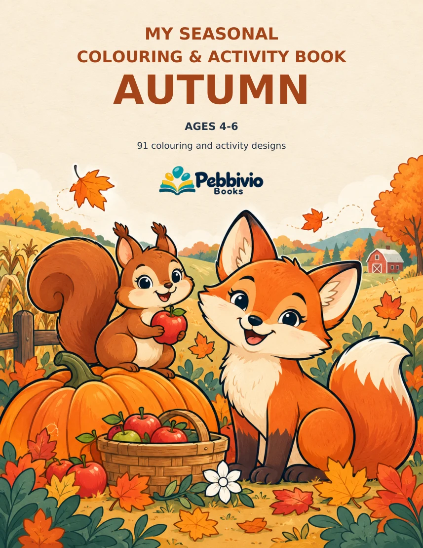 My Seasonal Colouring & Activity Book — Autumn book cover