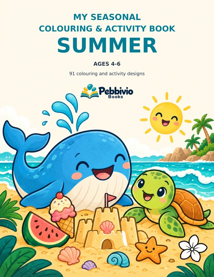 My Seasonal Colouring & Activity Book — Summer book cover