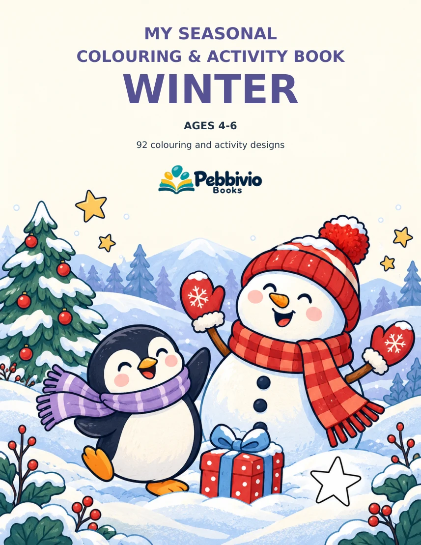 My Seasonal Colouring & Activity Book — Winter book cover
