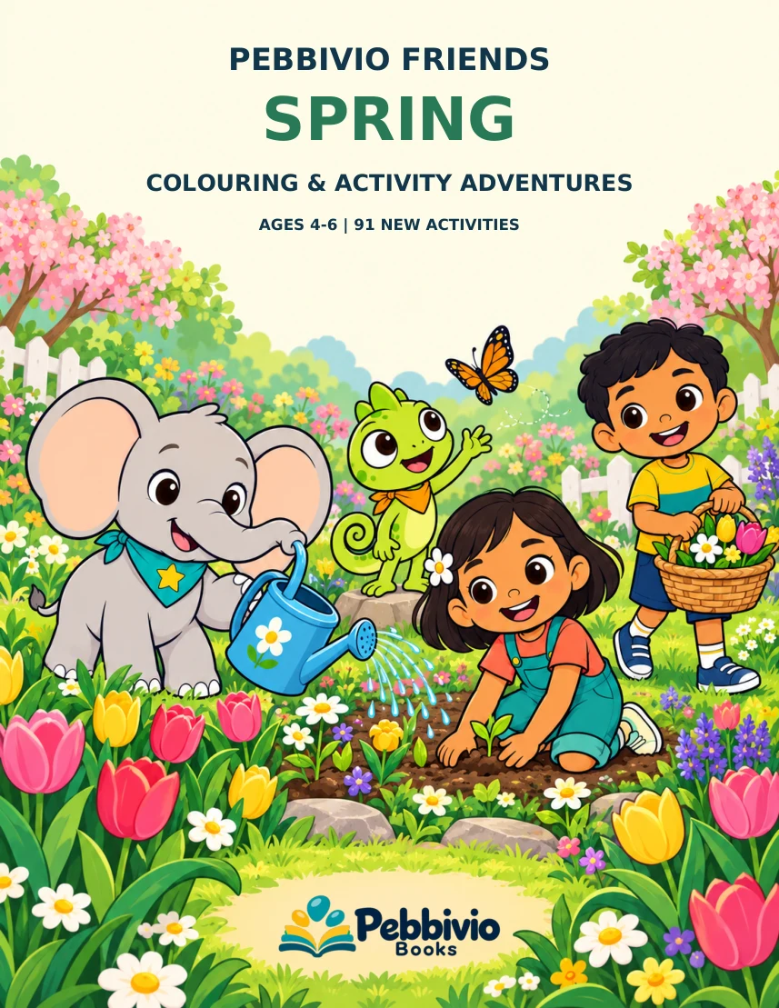 Pebbivio Friends — Spring book cover