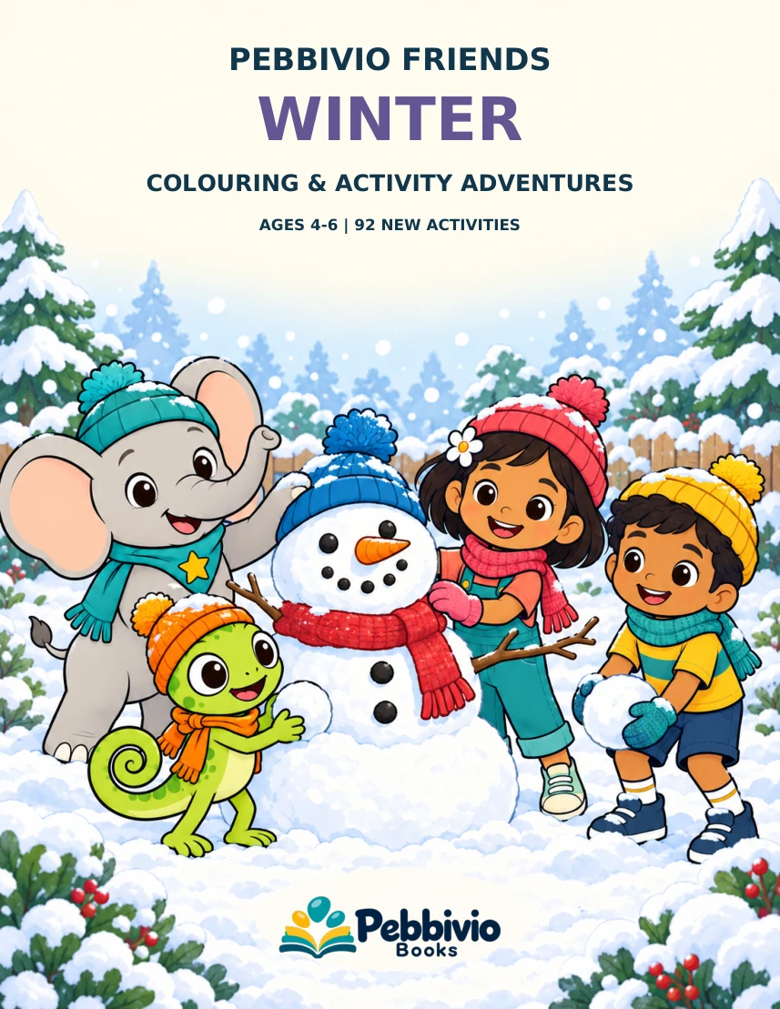 Pebbivio Friends — Winter book cover